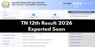 Tamil Nadu 12th Result 2026 Expected on May 8; Check Key Details Here
